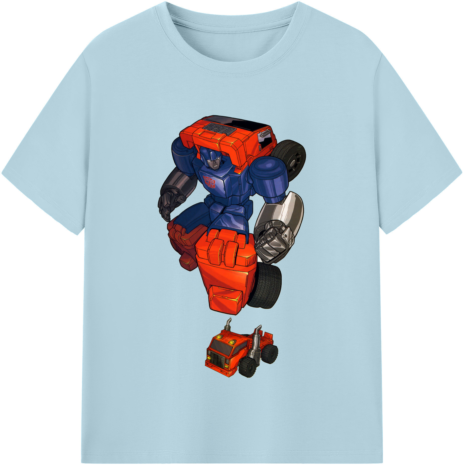 （画像用）  綿100％半袖Tシャツ（フロントプリント）